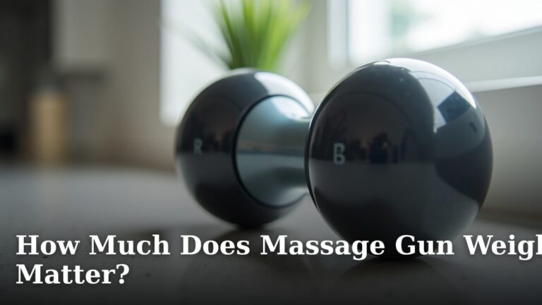 How Much Does Massage Gun Weight Matter?