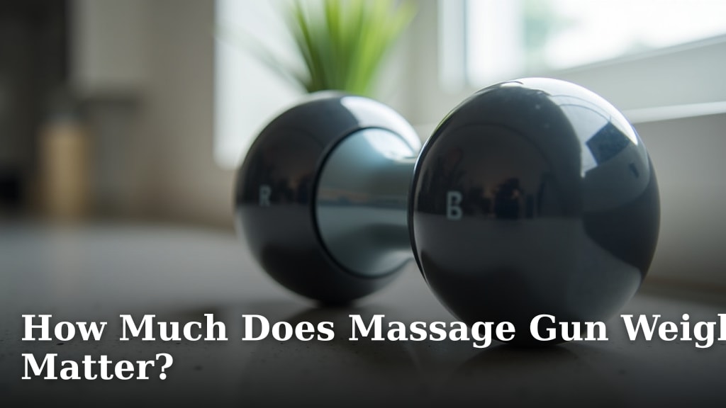 How Much Does Massage Gun Weight Matter?