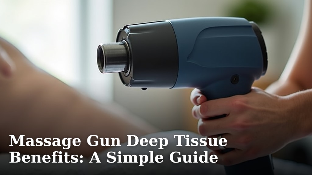 Massage Gun Deep Tissue Benefits: A Simple Guide