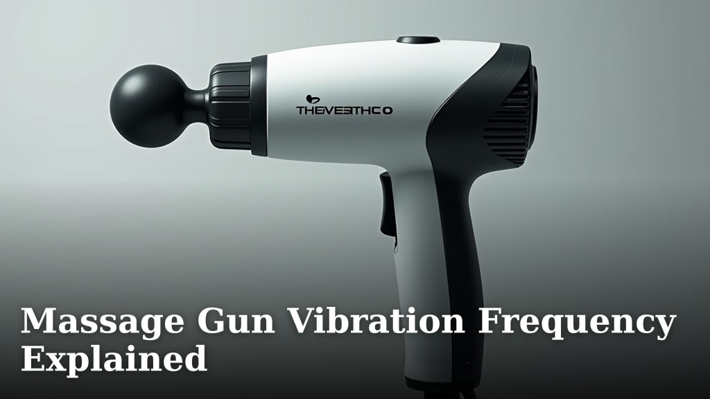 Massage Gun Vibration Frequency Explained