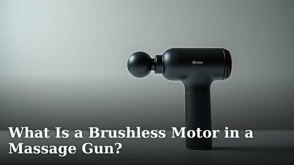 What Is a Brushless Motor in a Massage Gun?