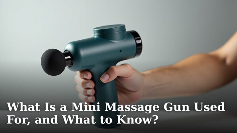 What Is a Mini Massage Gun Used For, and What to Know?