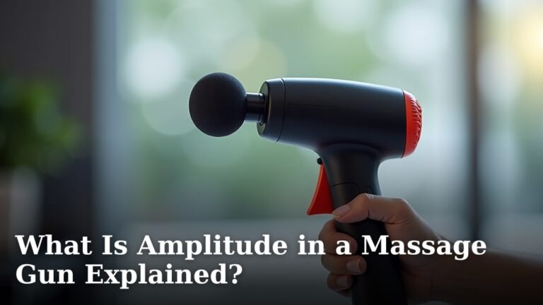 What Is Amplitude in a Massage Gun Explained?
