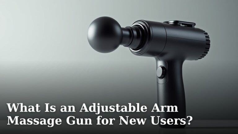 What Is an Adjustable Arm Massage Gun for New Users?