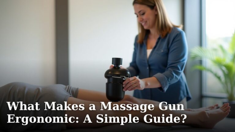 What Makes a Massage Gun Ergonomic: A Simple Guide?