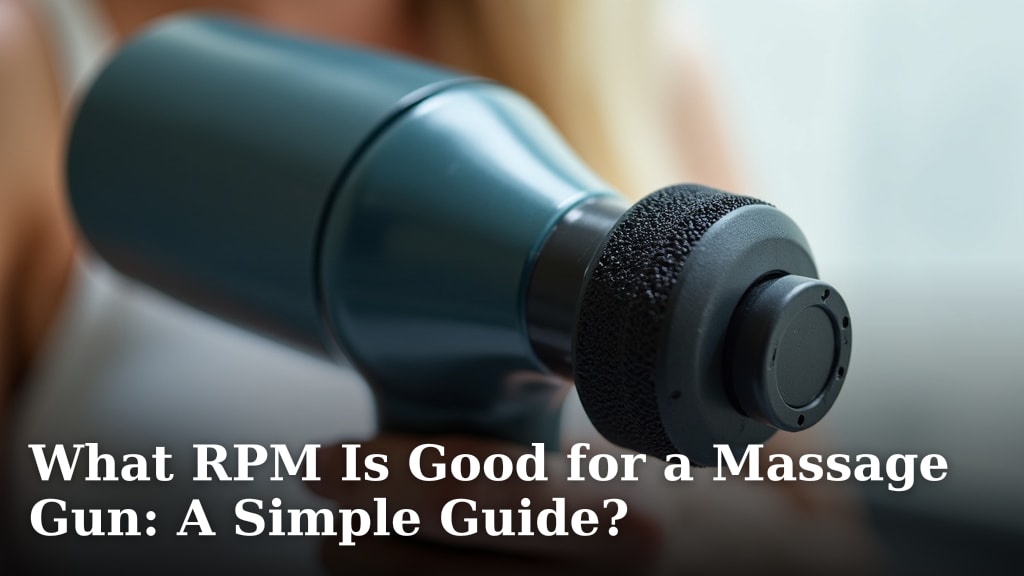 What RPM Is Good for a Massage Gun: A Simple Guide?