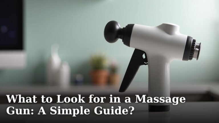 What to Look for in a Massage Gun: A Simple Guide?
