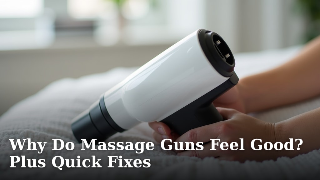 Why Do Massage Guns Feel Good? Plus Quick Fixes