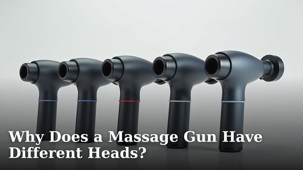 Why Does a Massage Gun Have Different Heads?